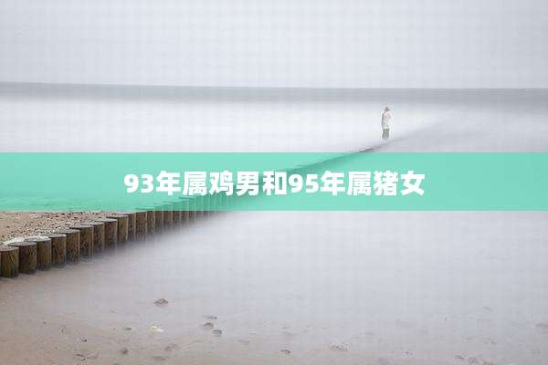 93年属鸡男和95年属猪女