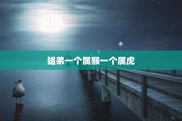 姐弟一个属猴一个属虎