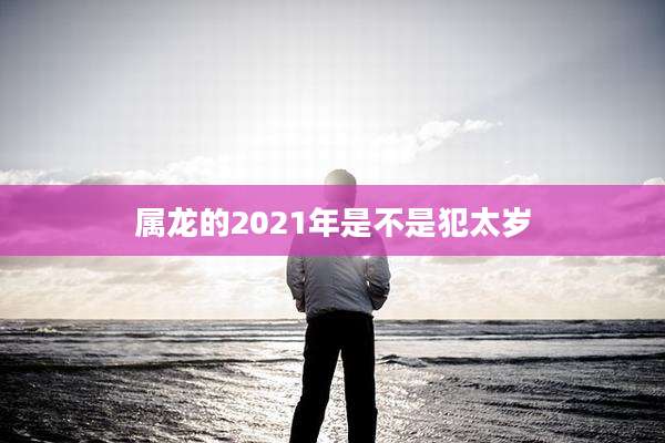 属龙的2021年是不是犯太岁