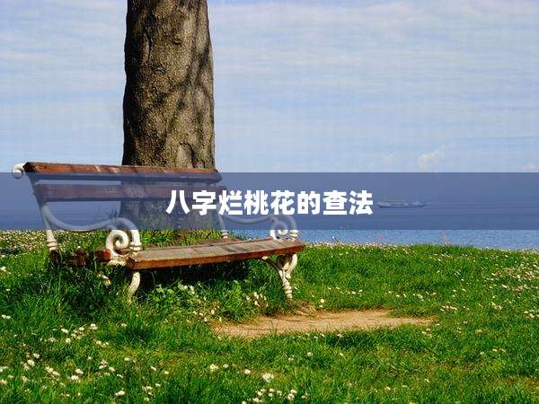 八字烂桃花的查法