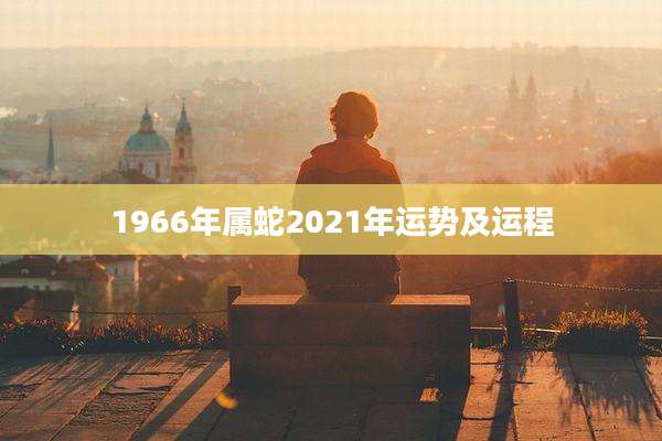 1966年属蛇2021年运势及运程