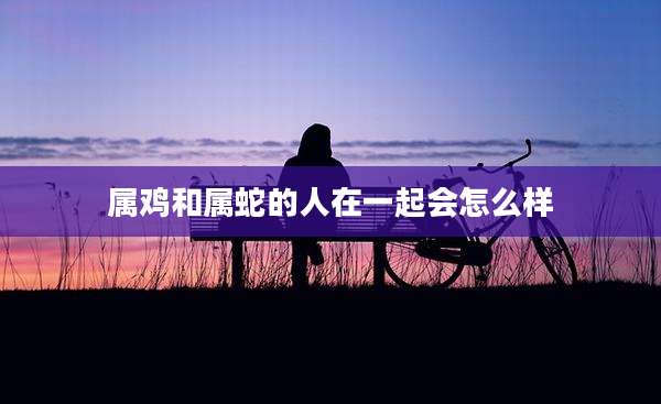 属鸡和属蛇的人在一起会怎么样