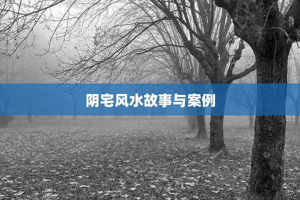 阴宅风水故事与案例