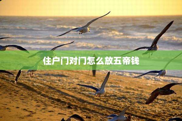 住户门对门怎么放五帝钱