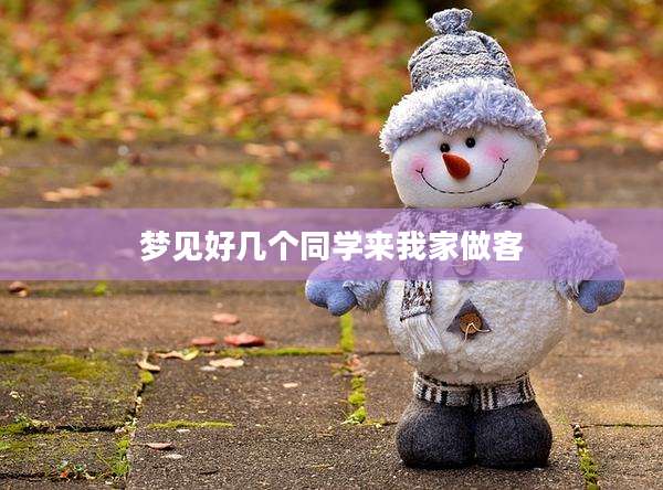梦见好几个同学来我家做客