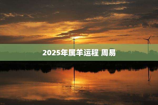 2025年属羊运程 周易