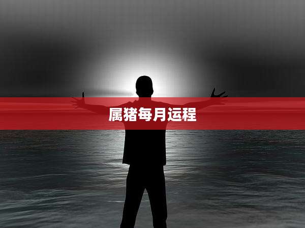 属猪每月运程