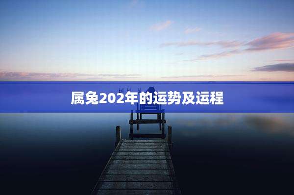 属兔202年的运势及运程