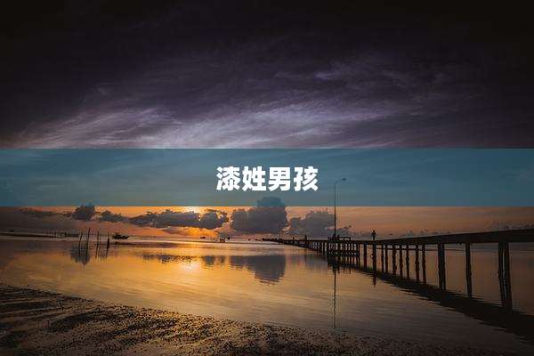 漆姓男孩