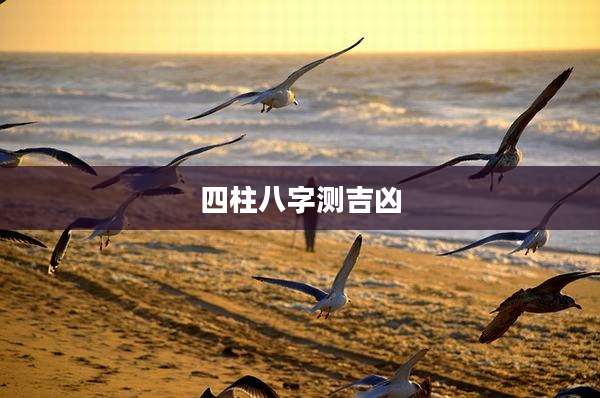 四柱八字测吉凶