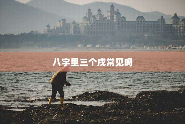 八字里三个戌常见吗