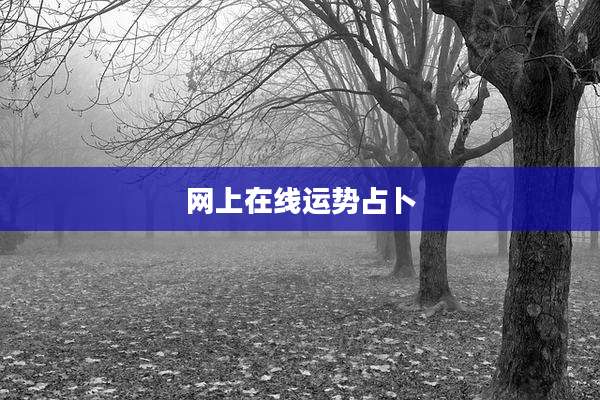 网上在线运势占卜