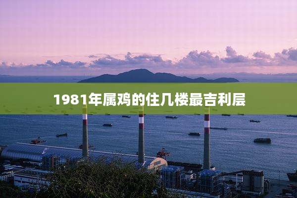 1981年属鸡的住几楼最吉利层
