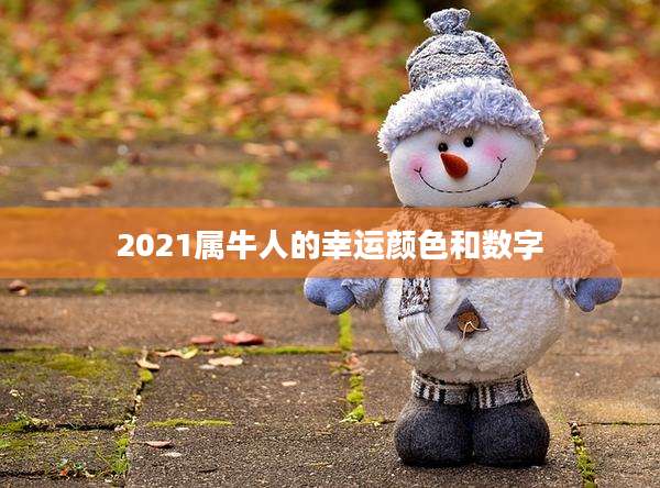 2021属牛人的幸运颜色和数字