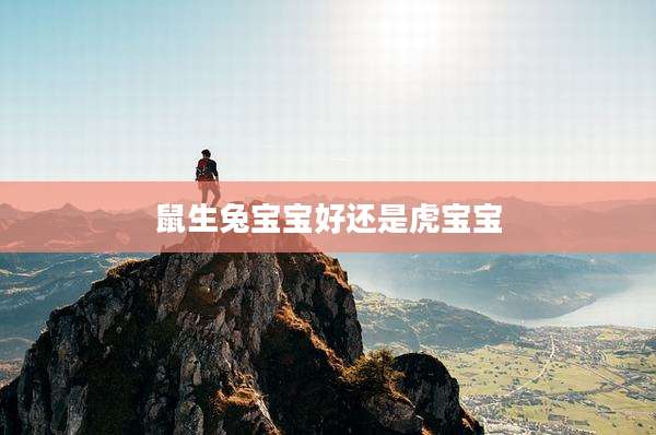 鼠生兔宝宝好还是虎宝宝