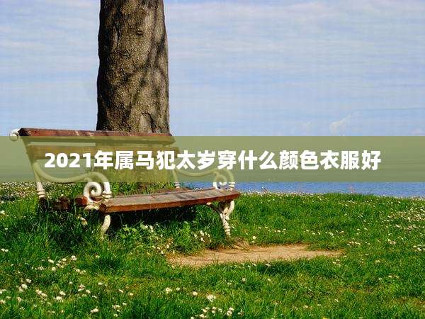 2021年属马犯太岁穿什么颜色衣服好