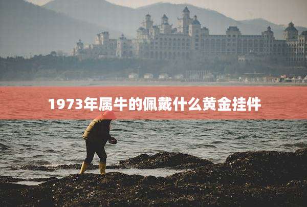 1973年属牛的佩戴什么黄金挂件
