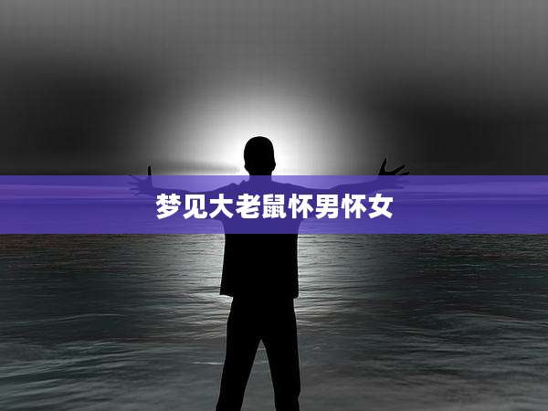 梦见大老鼠怀男怀女