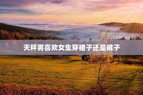 天秤男喜欢女生穿裙子还是裤子