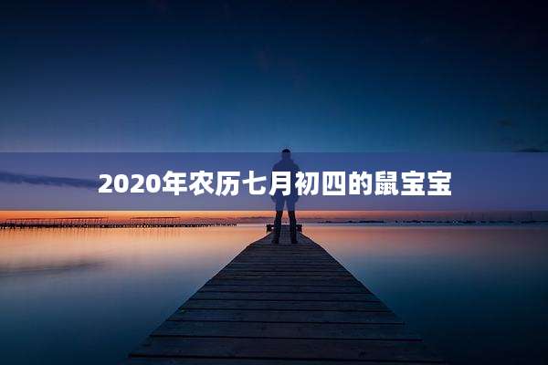 2020年农历七月初四的鼠宝宝