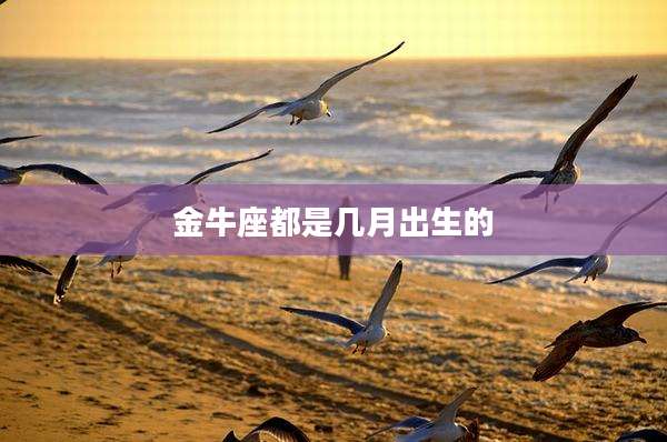 金牛座都是几月出生的