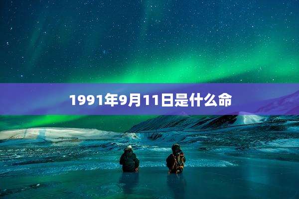 1991年9月11日是什么命