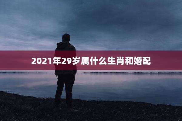 2021年29岁属什么生肖和婚配