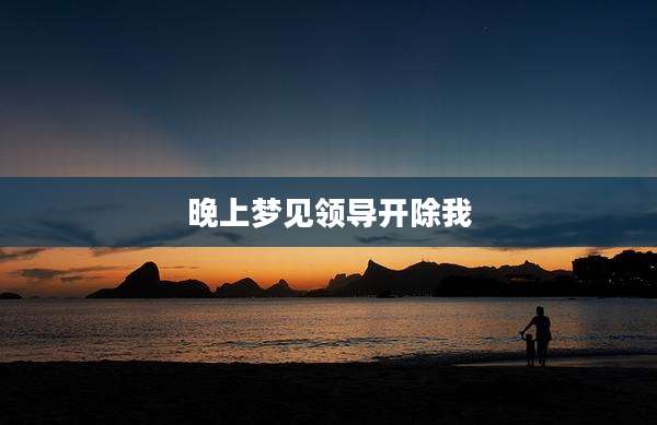 晚上梦见领导开除我
