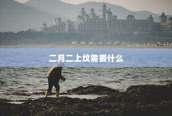 二月二上坟需要什么