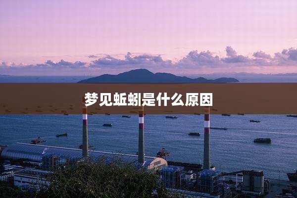梦见蚯蚓是什么原因