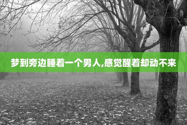 梦到旁边睡着一个男人,感觉醒着却动不来