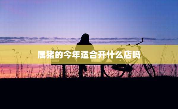 属猪的今年适合开什么店吗