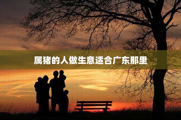 属猪的人做生意适合广东那里