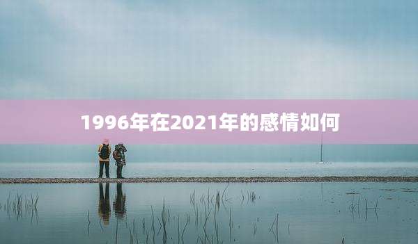 1996年在2021年的感情如何