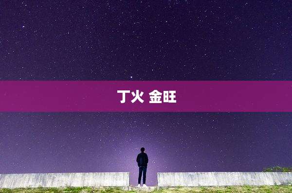 丁火 金旺