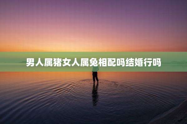 男人属猪女人属兔相配吗结婚行吗