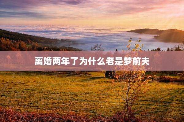 离婚两年了为什么老是梦前夫