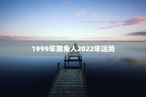 1999年属兔人2022年运势