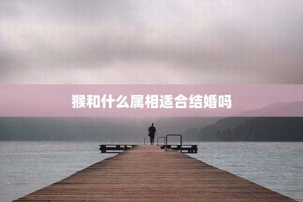 猴和什么属相适合结婚吗