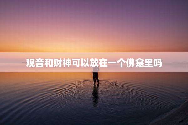 观音和财神可以放在一个佛龛里吗