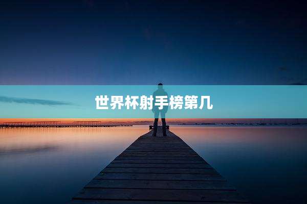 世界杯射手榜第几