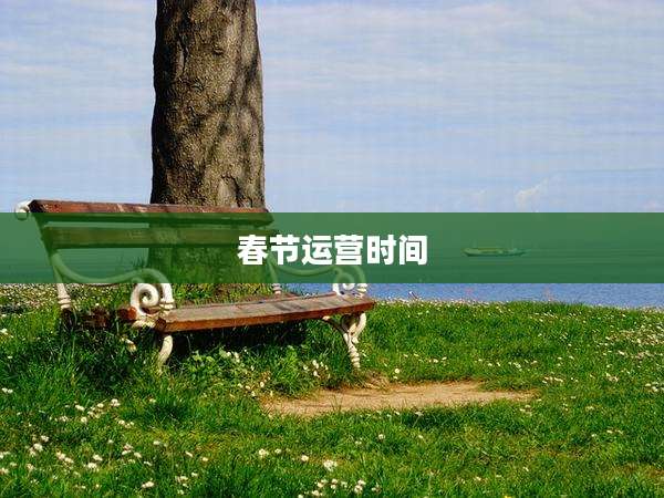 春节运营时间
