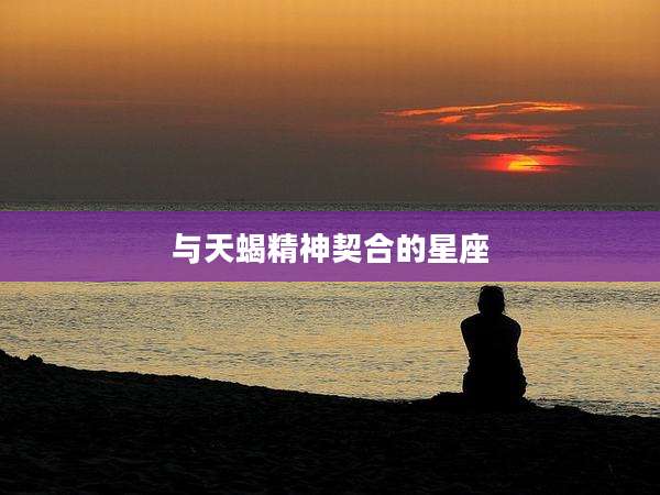 与天蝎精神契合的星座