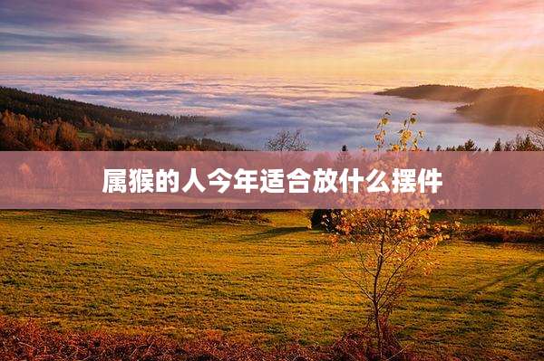 属猴的人今年适合放什么摆件