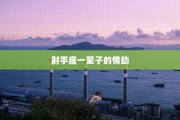 射手座一辈子的情劫