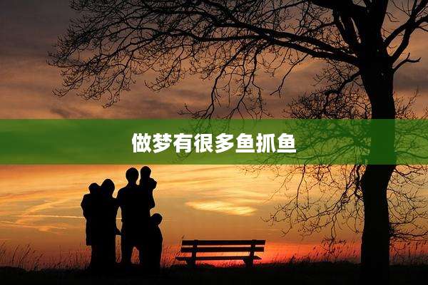做梦有很多鱼抓鱼