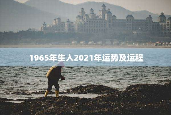 1965年生人2021年运势及运程