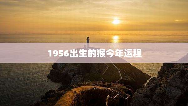 1956出生的猴今年运程