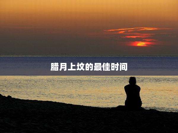 腊月上坟的最佳时间