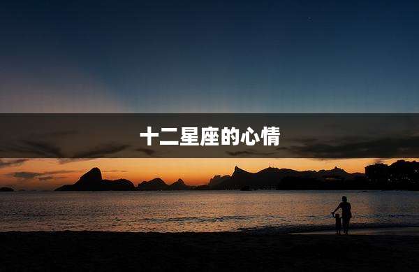 十二星座的心情